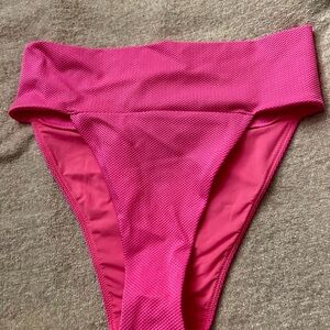 Aerie Neon Pink Bikini Bottoms